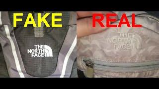 how to spot fake north face bag|north face backpack counterfeit.